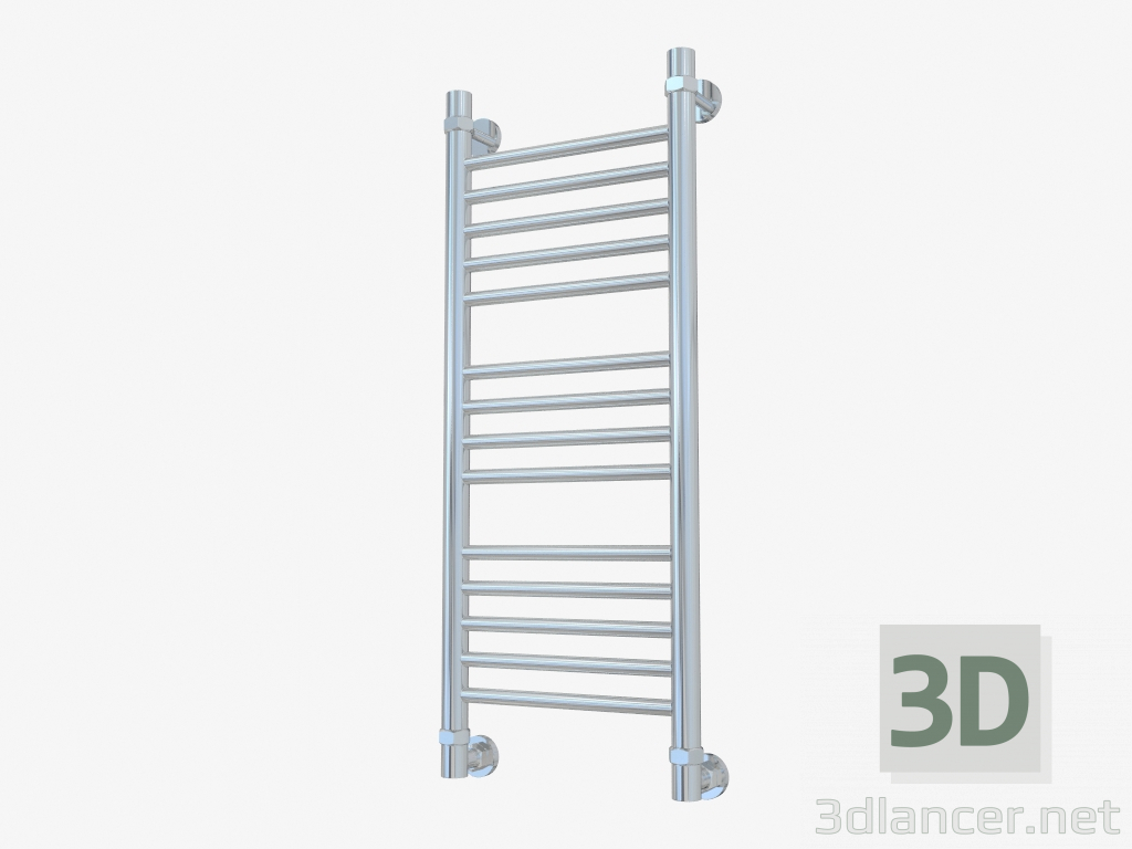modèle 3D Porte-serviettes chauffant droit Bohême (800x300) - preview