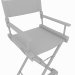 3d режисерський стілець модель купити - зображення