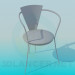 3D modeli Cafe sandalye - önizleme