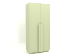 Pintura armario MW 04 (opción 3, 1000x650x2200, verde claro)