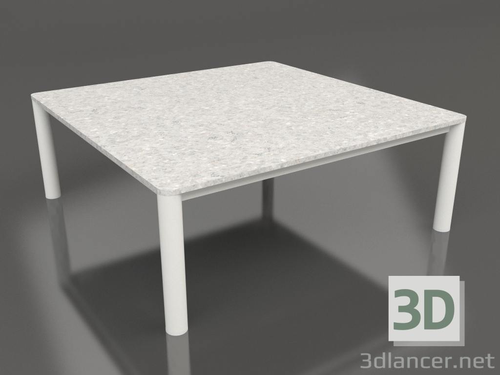 3D modeli Orta sehpa 94×94 (Akik gri, DEKTON Sirocco) - önizleme