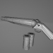 Escopeta de doble cañón 3D modelo Compro - render