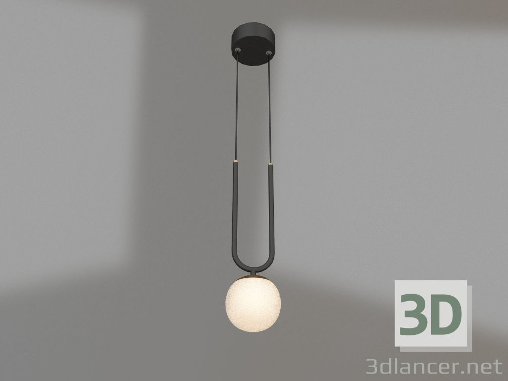 3D Modell Lampe SP-BEADS-HANG-U-R130-10W Warm3000 (BK-GD, 275 °, 230V) - Vorschau