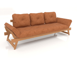 Einfache Couch für 3 Personen
