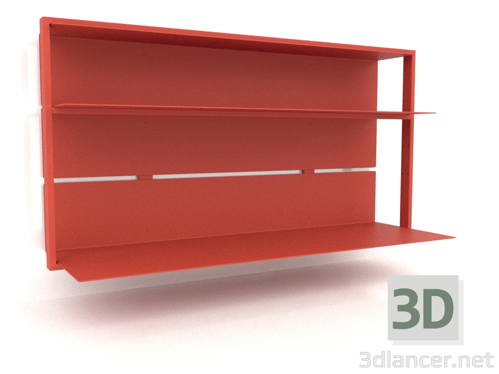 Modelo 3d Sistema de estantes (composição 07) - preview