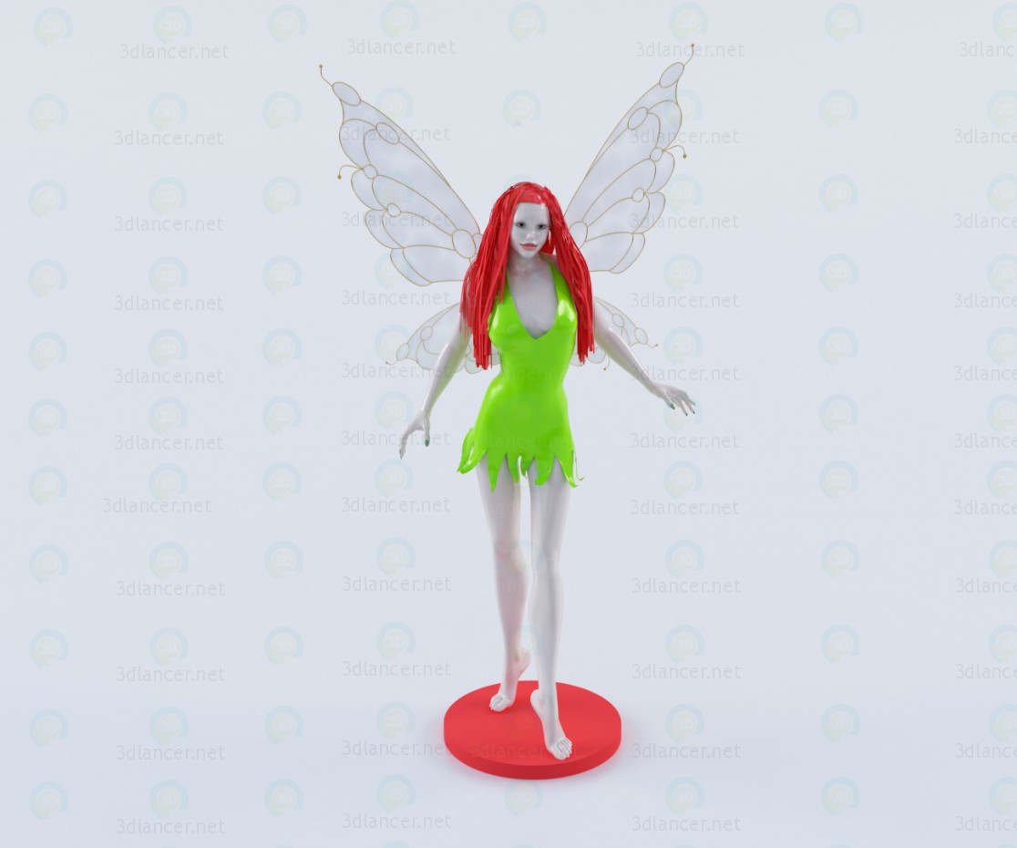 3d model Fairy - preview