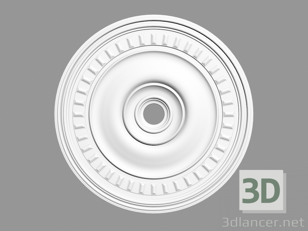 3D modeli Tavan çıkışı (P33) - önizleme