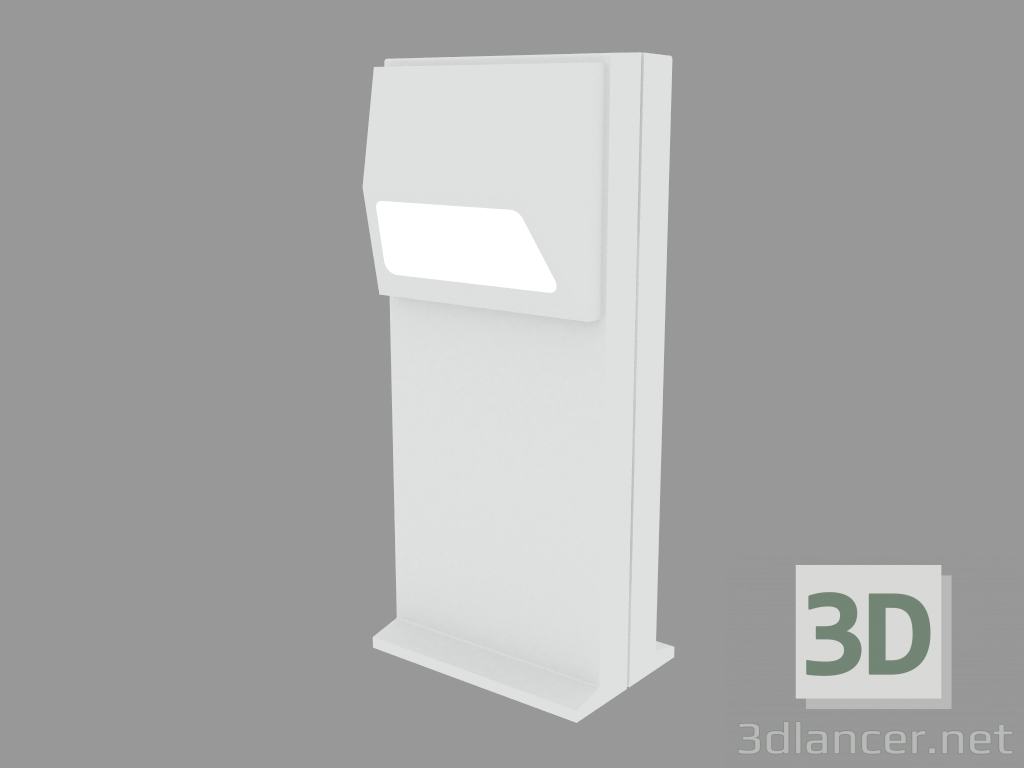 modello 3D Colonna luminosa STRIP BOLLARD (S4659 + S4350_18W_TCD) - anteprima