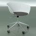 3D Modell Stuhl 4229 (5 Räder, drehbar, mit Sitzkissen, PP0001) - Vorschau