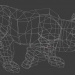 modello 3D di Orso low poly comprare - rendering