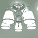 3d model Ceiling chandelier 60088-5 (chrome) - preview