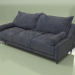 3d model Folding sofa Rutile (dark blue) - preview