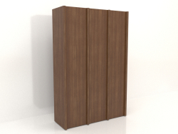 Wardrobe MW 05 wood (1863x667x2818, wood brown light)