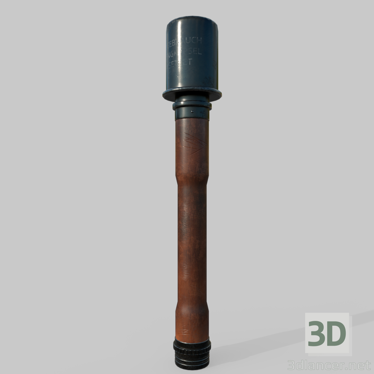 3D El bombası M24 Stielhandgranate modeli satın - render