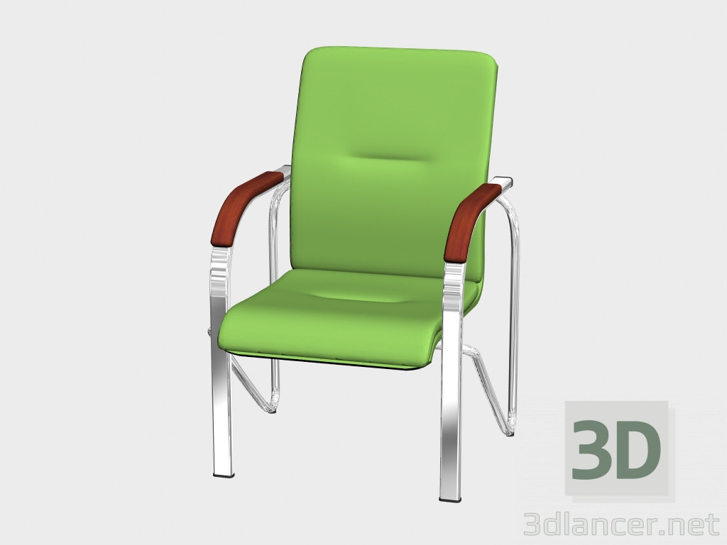 3d модель стілець Samba – превью
