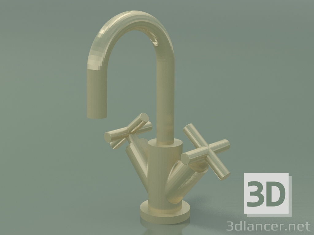 3d model Mixer with two handles (22 302 892-280010) - preview