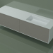 modèle 3D Lavabo avec tiroirs (06UCA34D1, Clay C37, L 192, P 50, H 48 cm) - preview