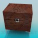 3d модель Небольшая деревянная тумба – превью