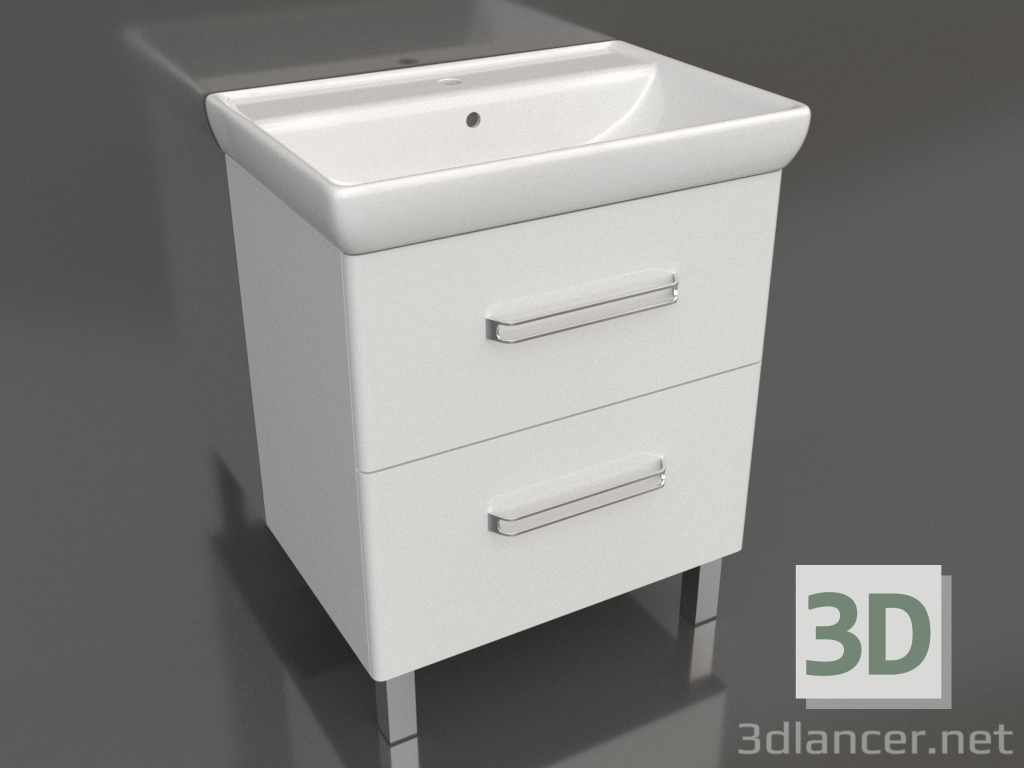 3d model Mueble de suelo 70 cm (Neo.01.07) - vista previa