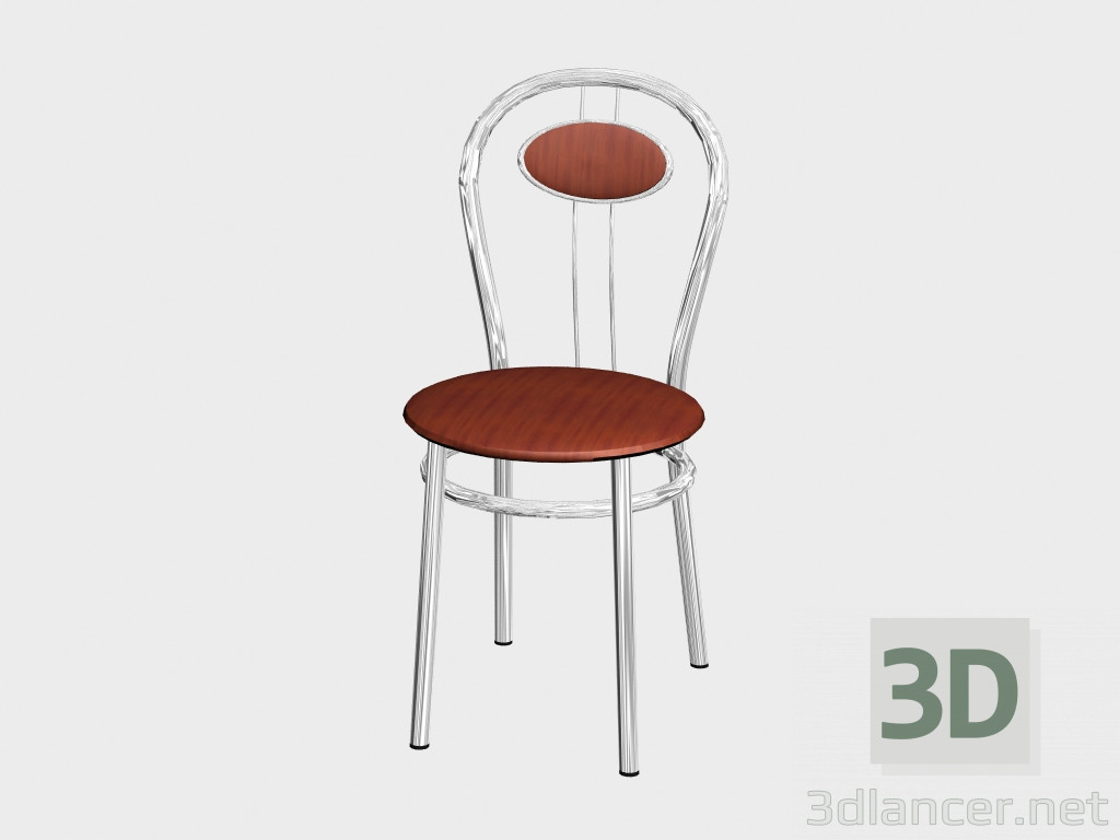 modello 3D sedia Tiziano - anteprima