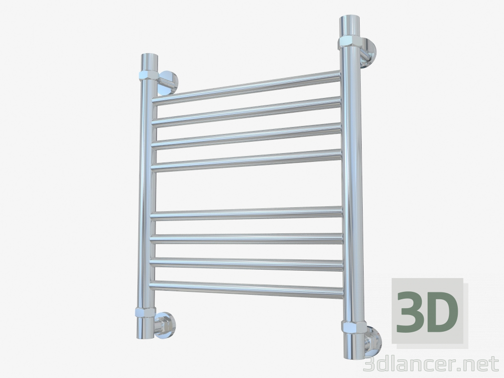 modello 3D Porta salviette riscaldato Bohemia straight line (500x400) - anteprima