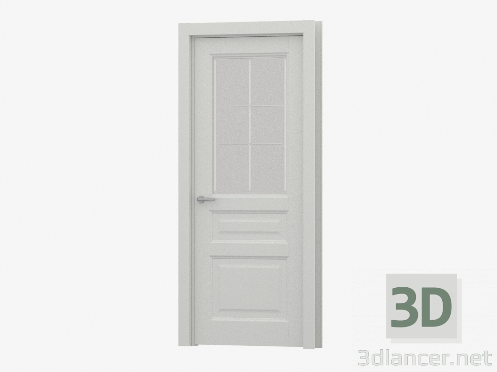 modello 3D Porta interroom (90.41 Г-П6) - anteprima