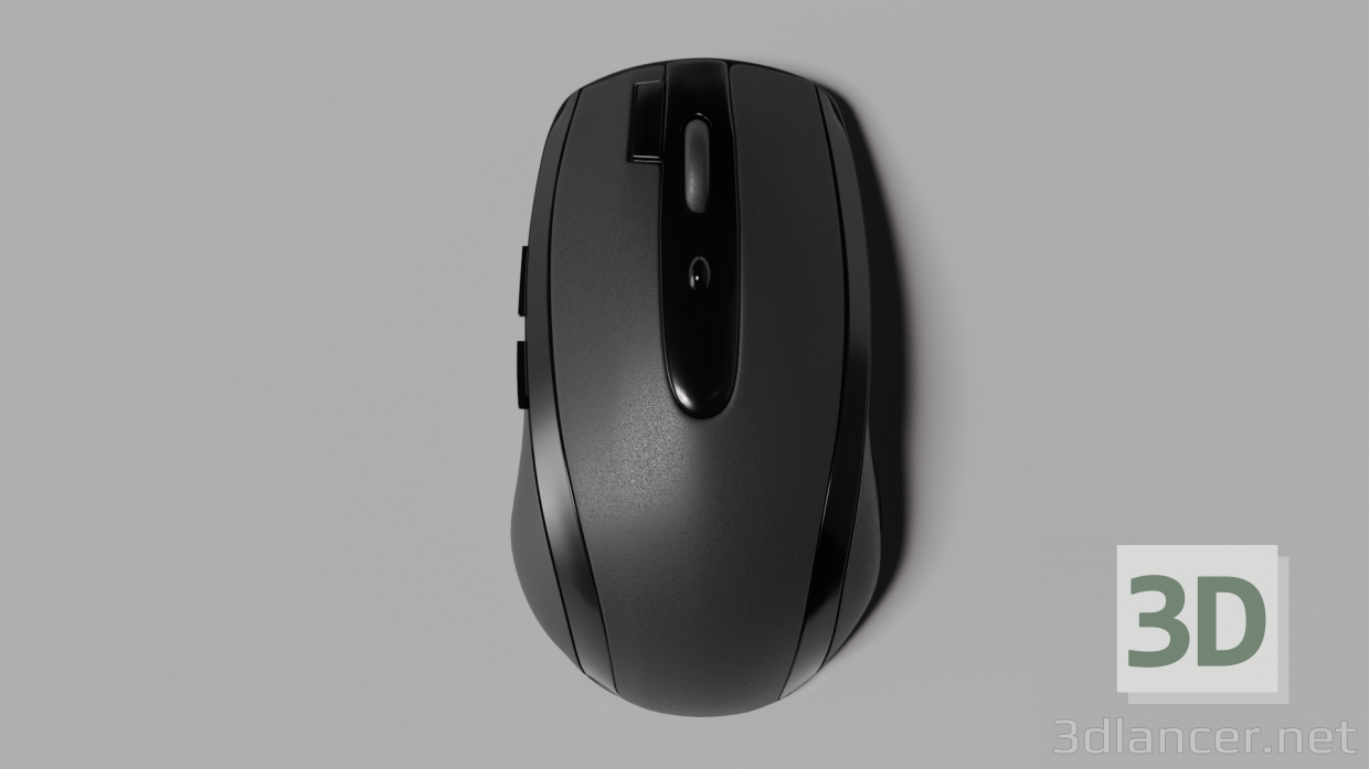 3d модель Комп'ютерна мишка A4tech – превью