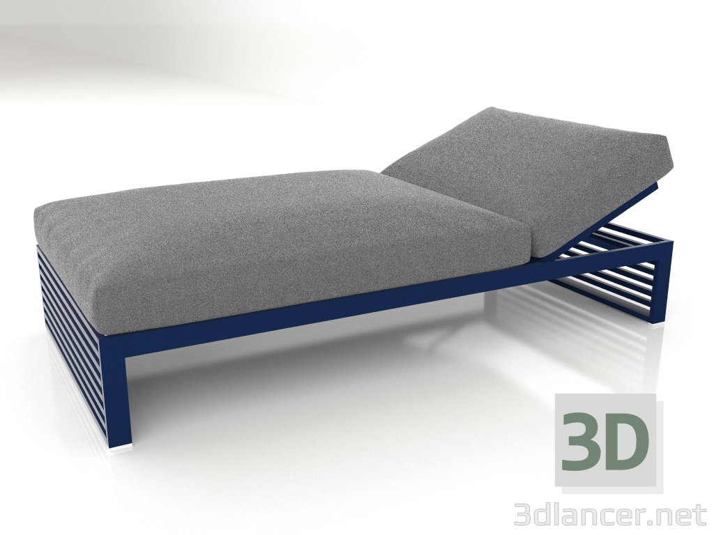3D modeli Dinlenme yatağı 100 (Gece mavisi) - önizleme