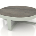 modèle 3D Table basse ronde Ø90 (DEKTON Radium, Gris ciment) - preview