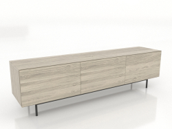 Mueble de TV 4 1800 mm (roble aclarado)