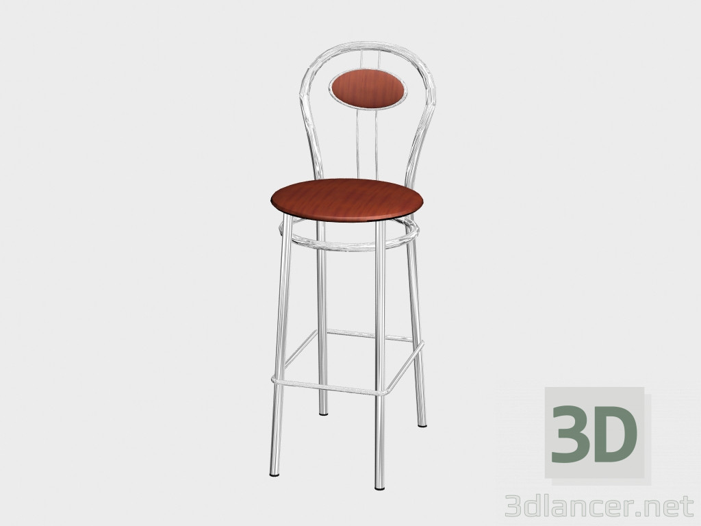 modèle 3D Стул Tiziano Hocker - preview