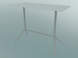 टेबल MIURA (9586-71 (70x140 सेमी), एच 103 सेमी, सफेद, सफेद)