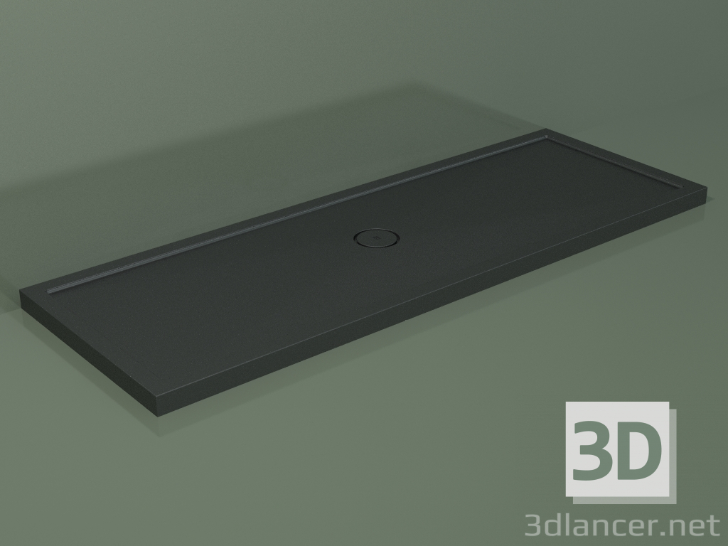 3D modeli Duş teknesi Medio (30UM0115, Deep Nocturne C38, 200x70 cm) - önizleme