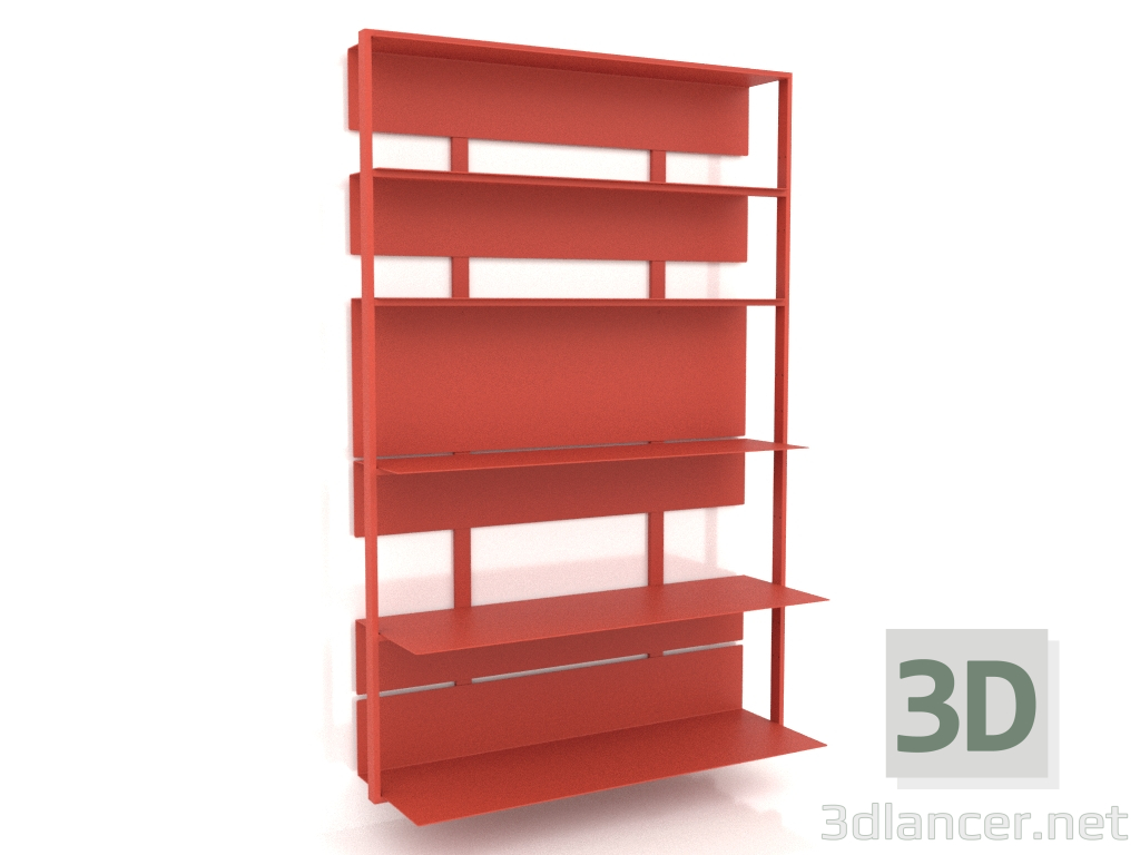 Modelo 3d Sistema de estantes (composição 10) - preview