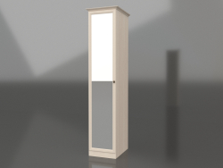 Armoire à une porte avec miroir