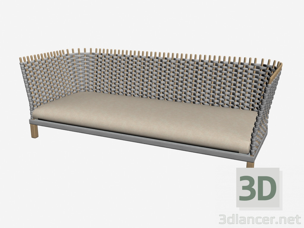3D modeli Kanepe Wabi (di 240) - önizleme
