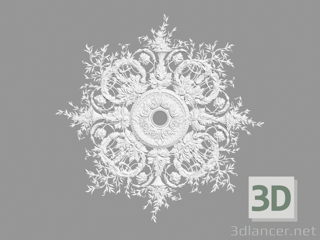 3d model Ceiling outlet ДР-134 (D1630mm) - preview