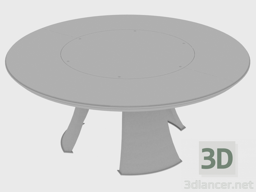 3d model Mesa de comedor DAMIEN MESA REDONDA (d180XH75) - vista previa