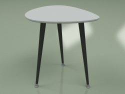 Приставний столик Крапля (світло-сірий)