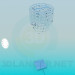 3D modeli Cam zemin lambası - önizleme