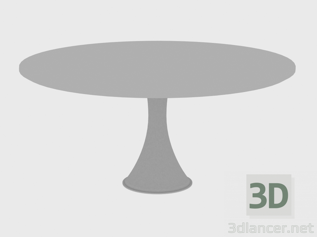 3D Modell Esstisch DAVID TABLE (D160XH75) - Vorschau