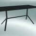 3 डी मॉडल टेबल MIURA (9587-01 (80x160cm), H 73cm, काला, काला) - पूर्वावलोकन