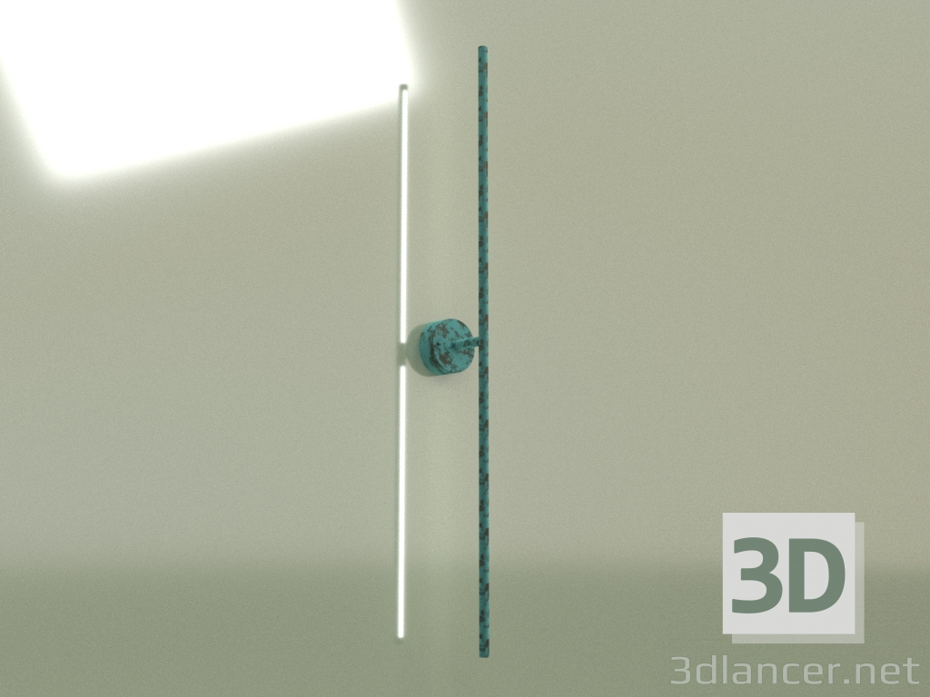 3d model Wall lamp LINE 1000 26308-1 (Green) - preview