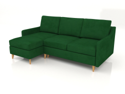 Life corner 3-seater folding sofa
