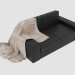 3d Sofa leather model buy - render