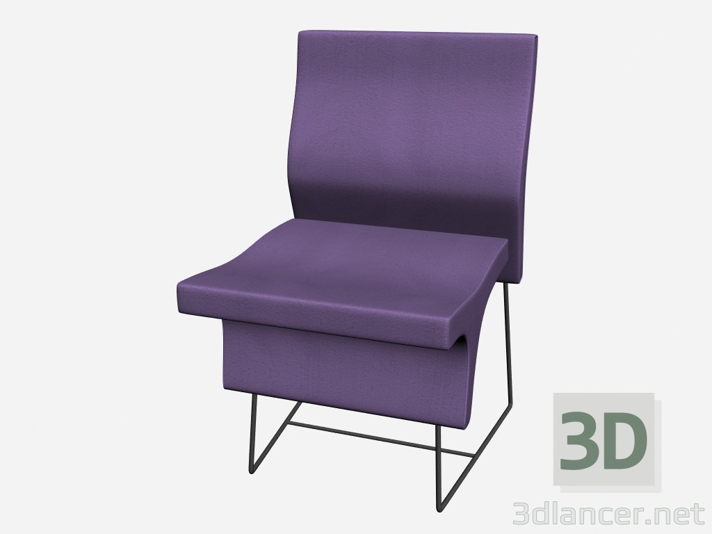 3d модель АГАТА стілець – превью
