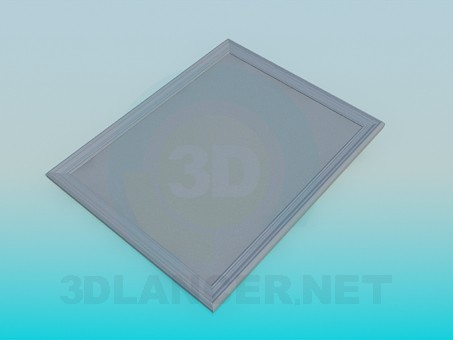 3D Modell Digitaler Bilderrahmen - Vorschau