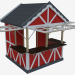 modello 3D House - anteprima