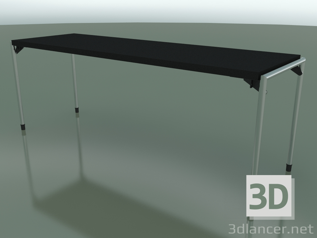 3 डी मॉडल तह टेबल (610, 60x200xH71cm) - पूर्वावलोकन
