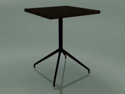 Table carrée 5753 (H 74,5 - 60x60 cm, Wengé, V39)